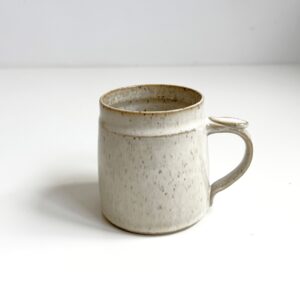 Speckled Mug with Warm white glaze