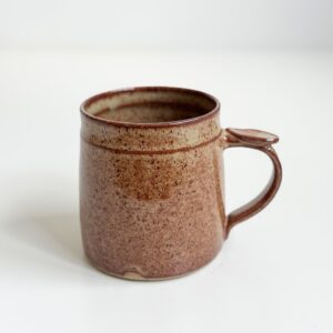 Speckled Mug with Warm chocolate glaze