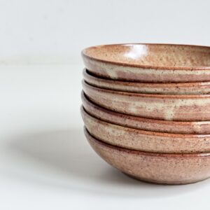 Handmade Ceramic Chestnut Brown Midi Plate